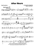 After Hours - 3rd Trombone