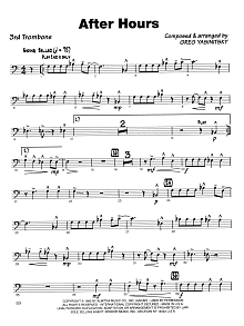 After Hours - 3rd Trombone 