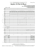 Rejoice, Ye Pure In Heart (arr. Heather Sorenson) - Full Score