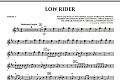 Low Rider - Violin 1