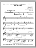 You Are There - Bb Clarinet 1 & 2
