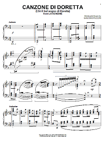 Canzone di Doretta 