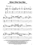 When I Was Your Man (arr. Bill LaFleur)