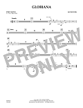 Gloriana - Percussion 1