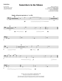 Somewhere in the Silence - Double Bass 