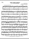 The Lord Is Risen - Piano