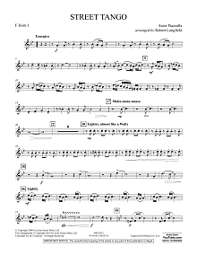 Street Tango - F Horn 1 