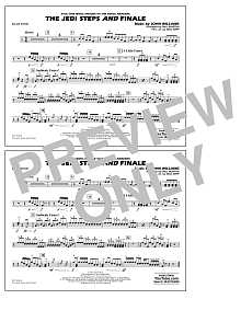 The Jedi Steps and Finale (from Star Wars: The Force Awakens) - Quad Toms 