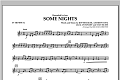 Some Nights - Bb Trumpet 2