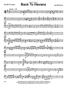 Back To Havana - 2nd Bb Trumpet 