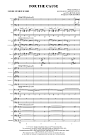 For the Cause (arr. James Koerts) - Full Score