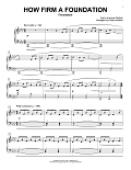 How Firm a Foundation (arr. Phillip Keveren)