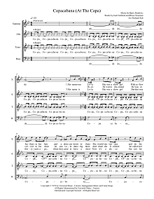 Copacabana (at The Copa) (arr. Richard Salt) 