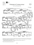 Prelude in C sharp minor (Grade 6, list A1, from the ABRSM Piano Syllabus 2023 & 2024)