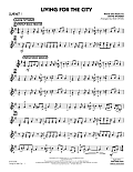Living for the City - Bb Clarinet 1