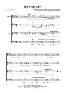 High and Dry (arr. Ed Aldcroft) 