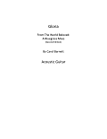 Gloria (from The World Beloved: A Bluegrass Mass) - Acoustic Guitar