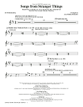 Songs from Stranger Things (arr. Alan Billingsley) - Synthesizer II