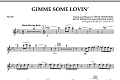 Gimme Some Lovin' - Flute