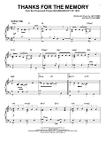 Thanks For The Memory (arr. Brent Edstrom)