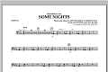 Some Nights - Timpani