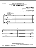 Christ, The Solid Rock - Percussion