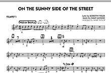 On The Sunny Side Of The Street - Trumpet 3 