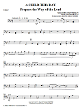 A Child This Day - Cello