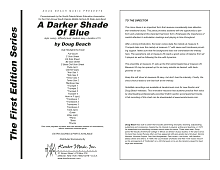 A Darker Shade Of Blue - Full Score 