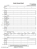 God, Great God - Full Score
