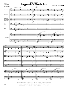 Legend Of The Lotus - Full Score 