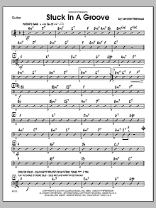 Stuck In A Groove - Guitar 