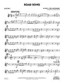 Road Song (arr. Mark Taylor) - Alto Sax 1 