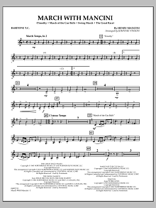 March With Mancini - Baritone T.C. 