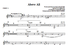 Above All - F Horn 3 