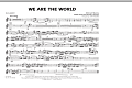 We Are The World - Bb Clarinet