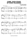 Come, Thou Fount of Every Blessing [Jazz version] (arr. Phillip Keveren)