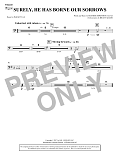 Surely, He Has Borne Our Sorrows - Timpani