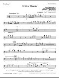 O Give Thanks - Trombone 3