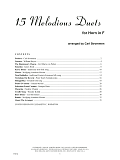 15 Melodious Duets