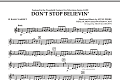 Don't Stop Believin' - Bb Bass Clarinet
