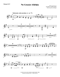 No Greater Alleluia - Bb Clarinet 1 & 2