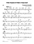 Who Walks In When I Walk Out? (Key: D minor) - Bass