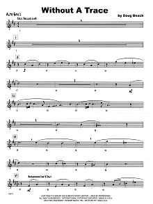 Without A Trace - 1st Eb Alto Saxophone 