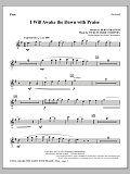 I Will Awake The Dawn With Praise - Flute