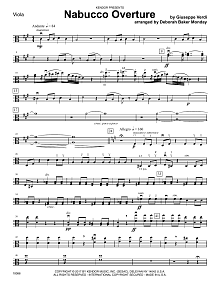 Nabucco Overture - Viola 