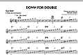 Down For Double - C Solo Sheet