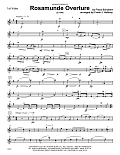 Rosamunde Overture (D. 644) - 1st Violin