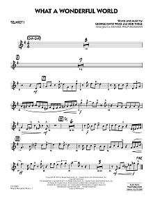 What A Wonderful World Dl - Trumpet 1 