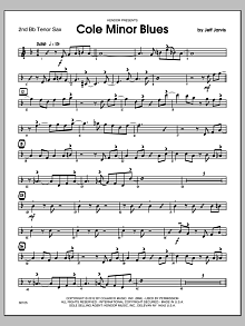 Cole Minor Blues - Tenor Sax 2 
